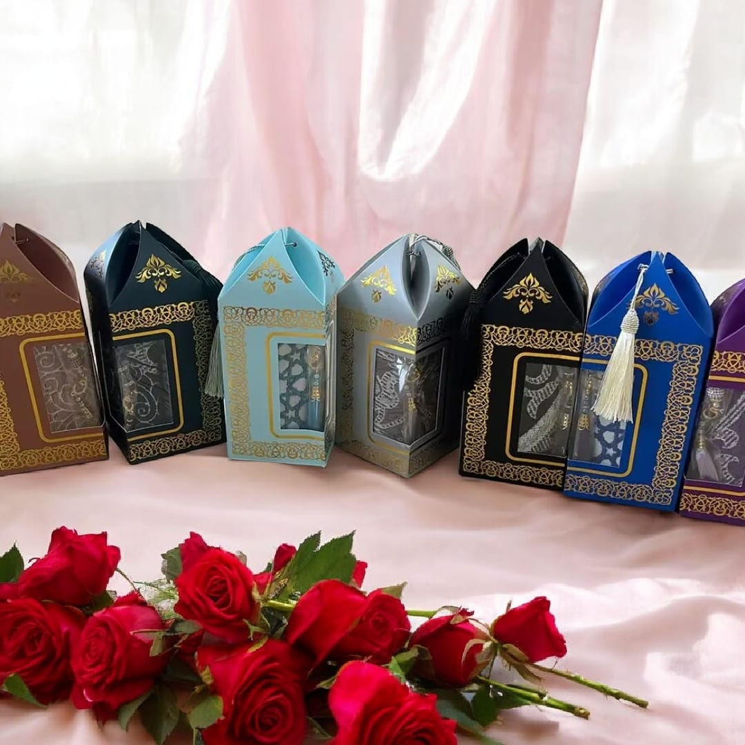 Adult Prayer Rug and Tasbeeh All Colors